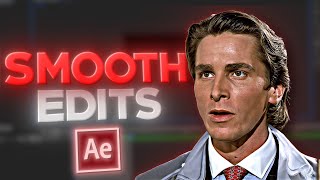 HOW TO Make Your Edits Smooth I After Effects Tutorial [upl. by Melisenda467]