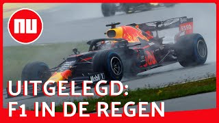 Waarom Verstappen en Hamilton goed in de regen rijden  NUnl [upl. by Refinej]