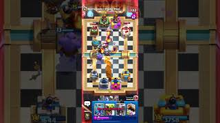 Log bait 2v2 shorts clashroyale [upl. by Annadal167]