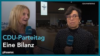 Kerstin Münstermann und Mariam Laut zum Abschluss des CDUParteitags am 080524 [upl. by Jami986]