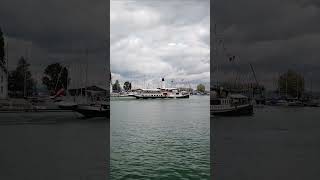 🚢 Dampfschiff Hohentwiel Romanshorn Lake Bodensee 🚢 travel Bodensee travelvlog [upl. by Shenan875]