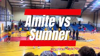 Amite vs Sumner District game 13124 [upl. by Ahtiekal648]