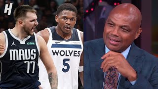 Inside the NBA reacts to Mavericks vs Timberwolves Highlights [upl. by Orgell]