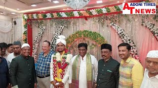 Esa Basha Son Hasan Patel Grand Marriage ceremony in Adoni [upl. by Kleinstein]