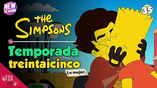 Los Simpson Temporada 35  Resumen Completo de Temporada [upl. by Ninnahc293]