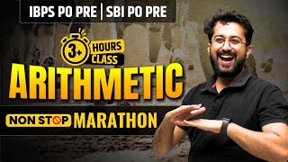 🔥 Arithmetic Marathon  Quant Marathon  IBPS PO Pre 2023  SBI PO Pre 2023  Aashish Arora [upl. by Sybley]