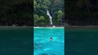 Waterfall paradise in Fiji [upl. by Atinev949]