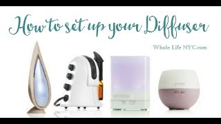 How to set up your diffuser  doterra diffuser  how to use essential oil diffusers [upl. by Mischa]