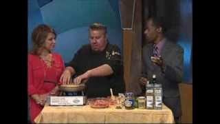 Chef Bud cooks up Cuban sandwiches and cumin slaw on Daybreak [upl. by Ohara]