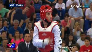 Torneo Nacional de Taekwondo Argentina 2017Lucas Guzman [upl. by Shayla]