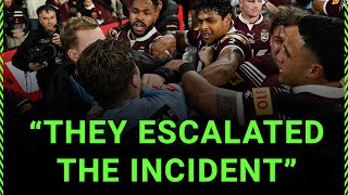 How the Origin melee was charged  NRL Football Operations [upl. by Hseham]