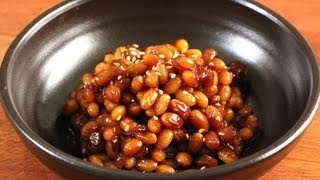 Korean soybean side dish Kongjorim 콩조림 [upl. by Casilde]