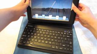 Kensington iPad 2 KeyFolio Pro Performance Keyboard Case Review [upl. by Friedrick199]