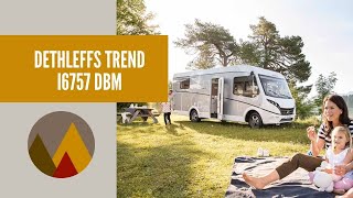 Autocaravana integral Dethleffs Trend I6757 DBM [upl. by Edrea65]