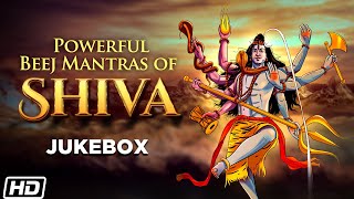 Powerful Beej Mantras of Shiva  Video Jukebox  महत्वपूर्ण शिव मंत्र [upl. by Abisha583]