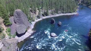 Lower Spokane River Rafting [upl. by Elahcim]