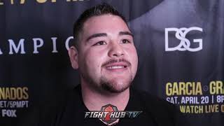 ANDY RUIZ CALLS ANTHONY JOSHUA “EASIEST” FIGHT COMPARED TO TYSON FURY amp DEONTAY WILDER [upl. by Enyallij974]