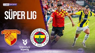 Goztepe vs Fenerbahce  SÜPERLIG HIGHLIGHTS  081724  beIN SPORTS USA [upl. by Dnalrag815]