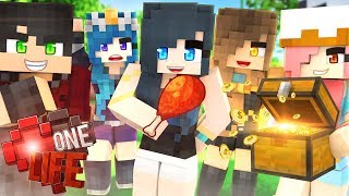 IF WE DIEWE LOSE EVERYTHING  Minecraft One Life  Episode 1 [upl. by Hooper]