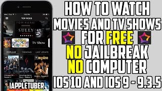 Better than Moviebox Watch Movies amp TV Shows FREE iOS 10  9  935 No JB iPhoneiPadiPod [upl. by Llenahs]