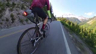 Road bikes are dope Stunning Mt Rainier Paradise climb upper half segment [upl. by Rehpatsirhc]