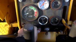 Starting and Driving a John Deere 450C Bulldozer [upl. by Marcus]