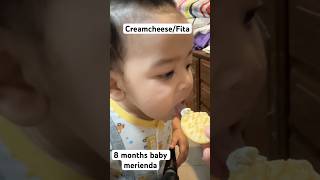 8 months baby food merienda viralvideo food foodtrip philippines minivlog [upl. by Ecinnahs]