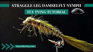 Straggle Leg Damselfly Nymph  Fly Tying Tutorial [upl. by Erdnaed]