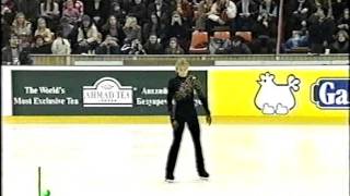 Evgeni Plushenko 2002 Cup of Russia  warmup  SP Adagio  marks [upl. by Valdes724]