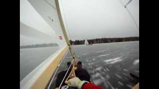 DN Iceboating on Lake Abenakis [upl. by Padgett516]