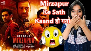 Mirzapur Season 3 vs Panchayat Season 3  Deeksha Sharma [upl. by Alegnasor]