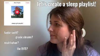 asmr  build a sleep playlist with me soft spoken tongue clicking [upl. by Eilrebma]