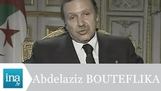 Abdelaziz Bouteflika et les Harkis  Archive INA [upl. by Adnilreh]