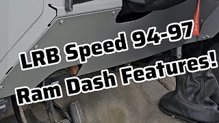 LRB Speed Dodge Ram dashboard features [upl. by Anerbas]