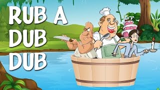 Rubadubdub  English Nursery Rhymes for Kids [upl. by Anilyx]