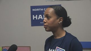 Actress Kerry Washington campaigns for Kamala Harris in Greensboro [upl. by Tnelc]