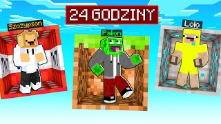 ZOSTALIŚMY UWIĘZIENI w ŚRODKU BLOKÓW w Minecraft [upl. by Eilsel524]