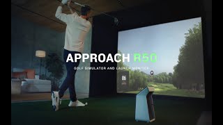 Approach R50  Golf simulator and launch monitor  Garmin [upl. by Ynnod]