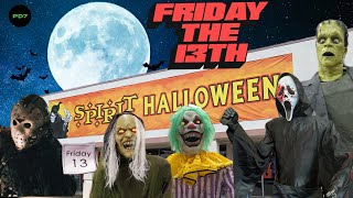 Friday The 13th At Spirit Halloween 🎃 Animatronics Decor  Full Walkthrough [upl. by Ayrb]