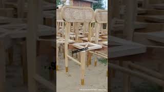 wooden restaurant chair structure by Nisar amp sons wood handicraft917088401481 chairmaking [upl. by Verla]