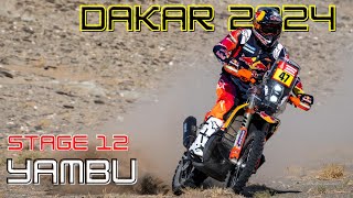 DAKAR 2024 RECAP STAGE 12 TAPPA 12 THE LAST ONE [upl. by Thirza838]