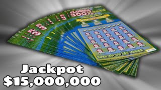 900 GAMBLE 300X The CASH Florida Lottery [upl. by Omrellig698]