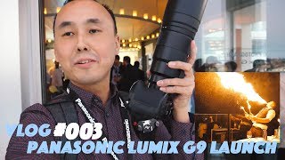 VLOG I went to the Sydney Panasonic Lumix G9 launch event [upl. by Nelly528]