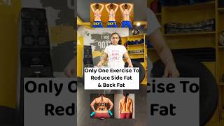 Exercise for side amp back fat💯 youtubeshorts viralvideo shorts backfat sidefatloss trending [upl. by Bogey]