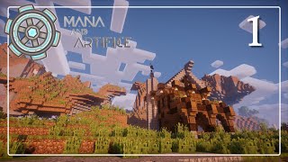 【Mana and Artifice】Mana and Artifice始めます1【Minecraft】【魔術MOD】 [upl. by Nahtan820]