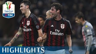 Milan  Alessandria  5  0  Highlights  Semifinale  TIM Cup 201516 [upl. by Ailemac]