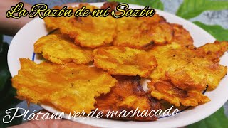 Plátano verde machacado TOSTONES [upl. by Vale776]