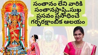 Garbharakshambigai temple history in telugu  గర్భదోషాలు పోగొట్టి సంతానాన్నిప్రసాదించే ఆలయం [upl. by Pytlik]