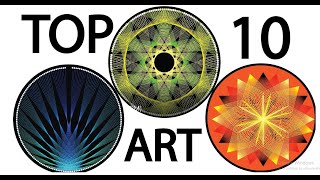 TOP 10 STRING ART AND CRAFTS  string art tutorial [upl. by Mccallion]