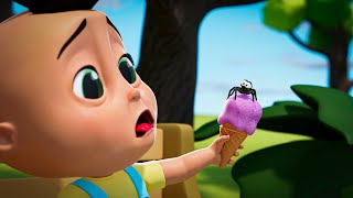 Ice Cream Song  More Children Songs amp Cartoons  Learn with Baby Berry [upl. by Vandyke510]